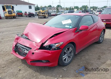 2011 Honda Cr-Z Ex from USA, damaged, VIN JHMZF1D61BS005241